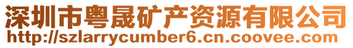 深圳市粵晟礦產資源有限公司