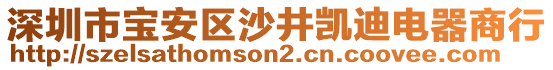 深圳市寶安區(qū)沙井凱迪電器商行