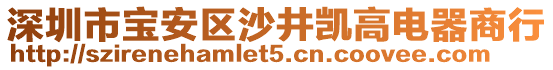深圳市寶安區沙井凱高電器商行