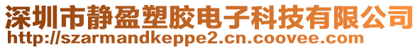 深圳市靜盈塑膠電子科技有限公司