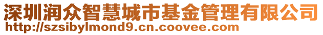 深圳潤(rùn)眾智慧城市基金管理有限公司