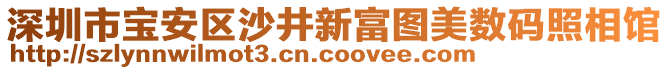 深圳市寶安區(qū)沙井新富圖美數(shù)碼照相館