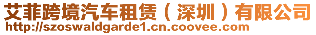 艾菲跨境汽車租賃(深圳)有限公司
