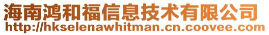 海南鴻和福信息技術(shù)有限公司