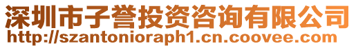 深圳市子譽投資咨詢有限公司