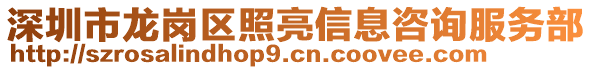 深圳市龍崗區(qū)照亮信息咨詢服務(wù)部