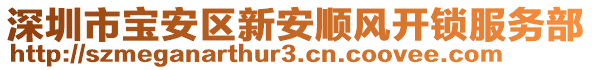 深圳市寶安區(qū)新安順風開鎖服務部