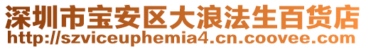 深圳市寶安區(qū)大浪法生百貨店