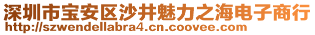 深圳市寶安區(qū)沙井魅力之海電子商行