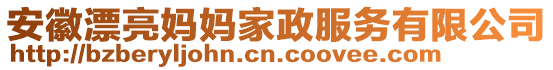 安徽漂亮媽媽家政服務(wù)有限公司