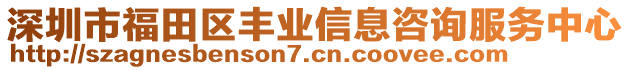 深圳市福田區(qū)豐業(yè)信息咨詢服務(wù)中心