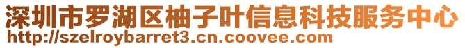 深圳市羅湖區(qū)柚子葉信息科技服務(wù)中心