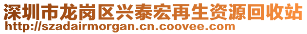 深圳市龍崗區(qū)興泰宏再生資源回收站