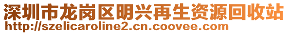 深圳市龍崗區(qū)明興再生資源回收站