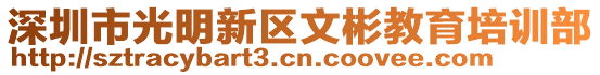 深圳市光明新區(qū)文彬教育培訓部