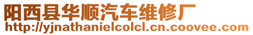陽西縣華順汽車維修廠