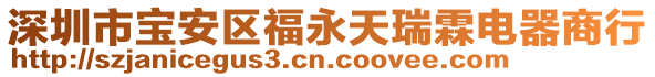 深圳市寶安區(qū)福永天瑞霖電器商行