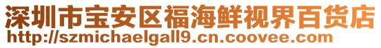 深圳市寶安區福海鮮視界百貨店