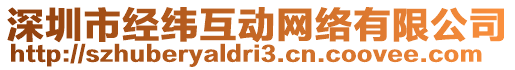 深圳市經(jīng)緯互動網(wǎng)絡(luò)有限公司