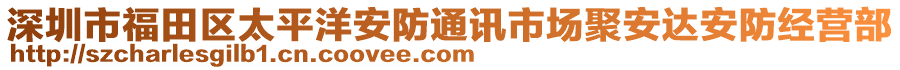 深圳市福田區(qū)太平洋安防通訊市場聚安達安防經(jīng)營部