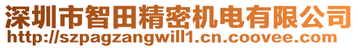 深圳市智田精密機(jī)電有限公司