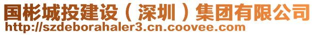 國彬城投建設（深圳）集團有限公司