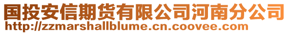 國投安信期貨有限公司河南分公司