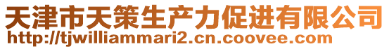 天津市天策生產(chǎn)力促進(jìn)有限公司