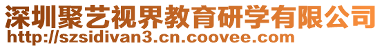 深圳聚藝視界教育研學有限公司