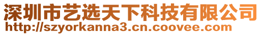 深圳市藝選天下科技有限公司