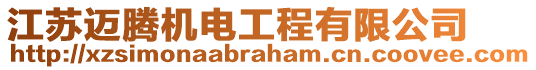 江蘇邁騰機電工程有限公司