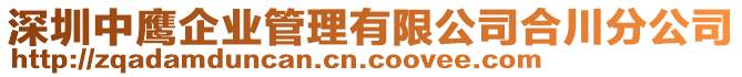 深圳中鷹企業(yè)管理有限公司合川分公司