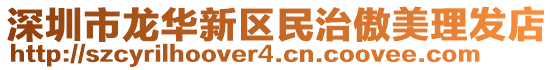 深圳市龍華新區(qū)民治傲美理發(fā)店