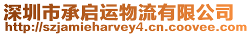 深圳市承啟運(yùn)物流有限公司