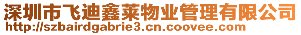 深圳市飛迪鑫萊物業(yè)管理有限公司
