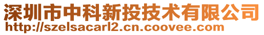 深圳市中科新投技術有限公司