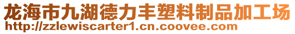龍海市九湖德力豐塑料制品加工場