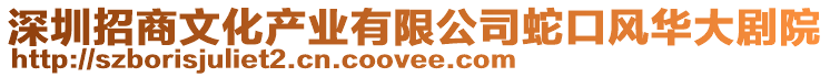 深圳招商文化產業有限公司蛇口風華大劇院