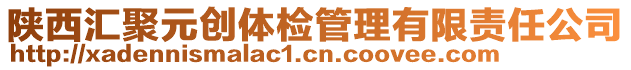 陜西匯聚元創體檢管理有限責任公司