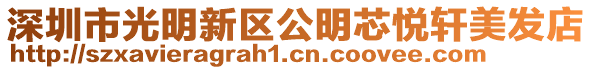 深圳市光明新區公明芯悅軒美發店