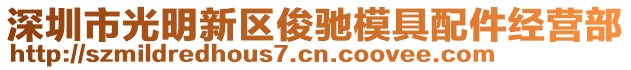 深圳市光明新區俊馳模具配件經營部