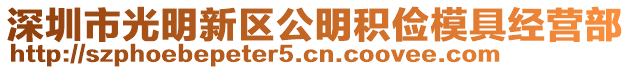 深圳市光明新區公明積儉模具經營部