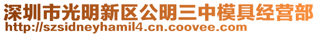 深圳市光明新區公明三中模具經營部