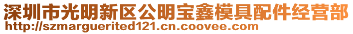 深圳市光明新區公明寶鑫模具配件經營部