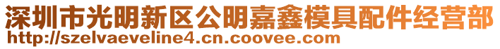 深圳市光明新區(qū)公明嘉鑫模具配件經(jīng)營部