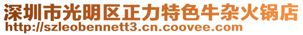 深圳市光明區(qū)正力特色牛雜火鍋店