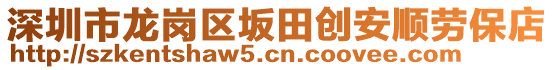 深圳市龍崗區坂田創安順勞保店