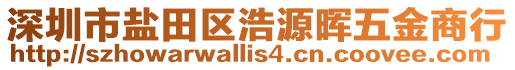 深圳市鹽田區(qū)浩源暉五金商行