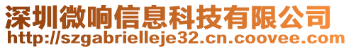 深圳微響信息科技有限公司