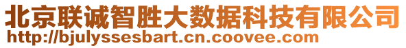 北京聯(lián)誠(chéng)智勝大數(shù)據(jù)科技有限公司